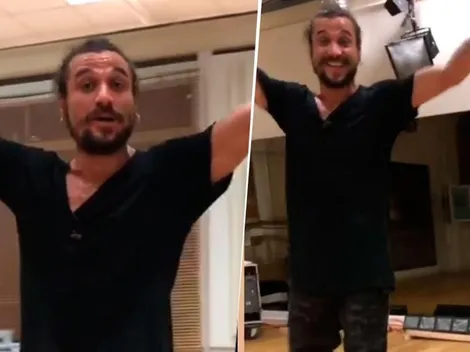 Osvaldo metió previa bostera antes de su debut en 'Bailando con las estrellas'