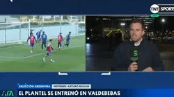 TNT Sports: Messi no pudo terminar la práctica con la Selección Argentina