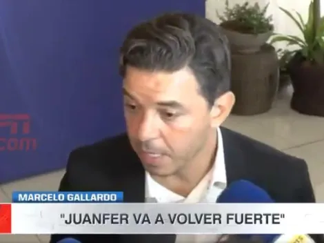 Gallardo contó qué va a hacer River ante la lesión de Quintero