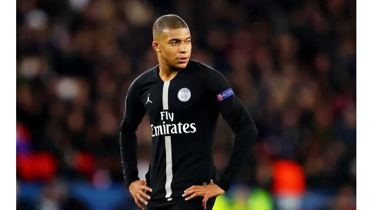 Kylian Mbappé en Paris Saint-Germain.