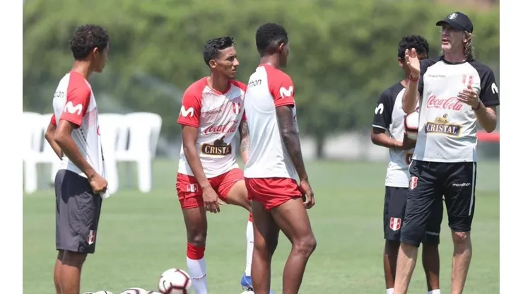 Perú se entrenó antes de irse a EEUU