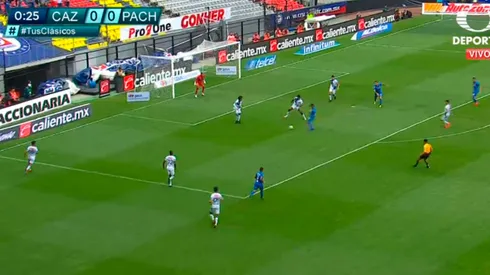 Rafa Baca sorprendió a todo Pachuca y Cruz Azul gana desde el vestuario