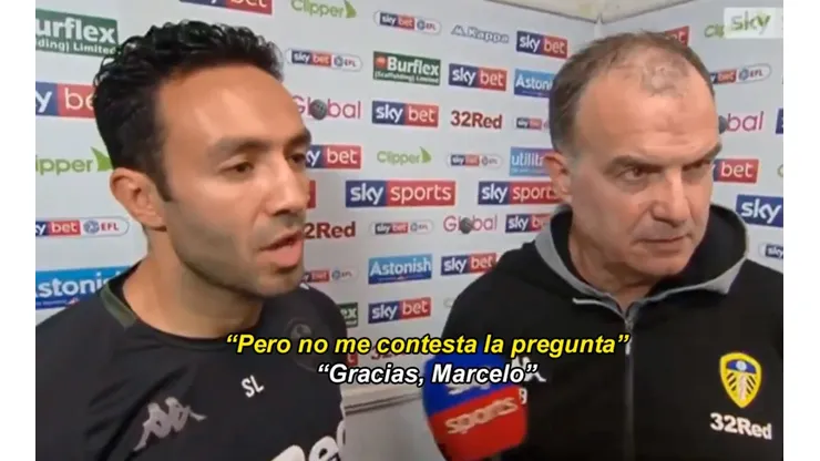Un periodista se cansó de las vueltas de Bielsa y lo dejó pagando en plena entrevista