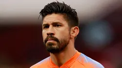 Oribe quiso cancherear en las redes sociales.