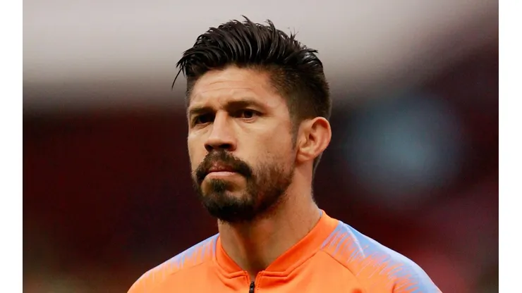 Oribe quiso cancherear en las redes sociales.