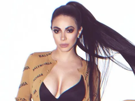 Le fallaron: Jimena Sánchez asistió al Azteca para apoyar a Chivas, pero solo pudo ver cómo se fueron derrotadas