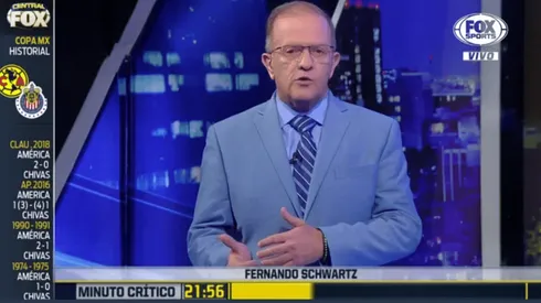 Fernando Schwartz destrozó a las Chivas tras el clásico: "¡Que vergüenza!"