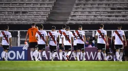 SIN GENTE. River jugó a puertas cerradas por la sanción de Conmebol (Foto: Getty).