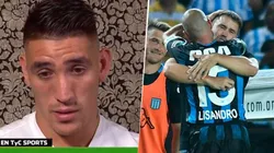 Centurión habló del abrazo.