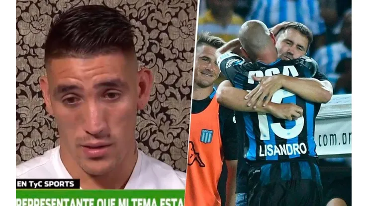 Centurión habló del abrazo.