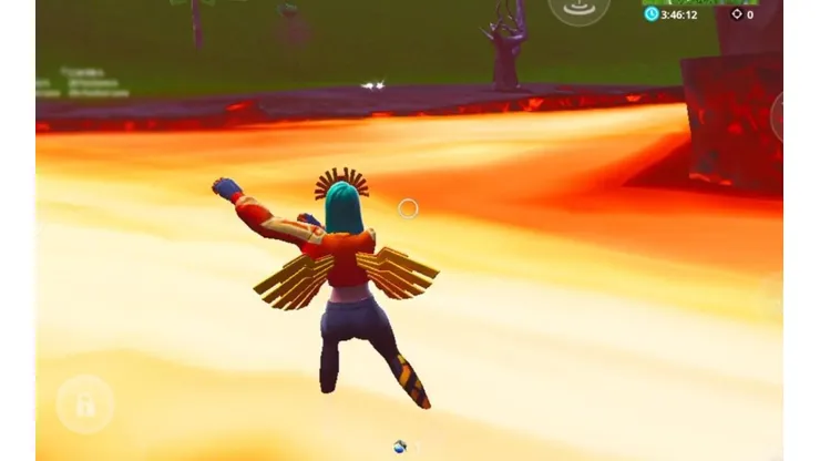 El extraño error en Fortnite que permite caminar sobre lava sin recibir daño