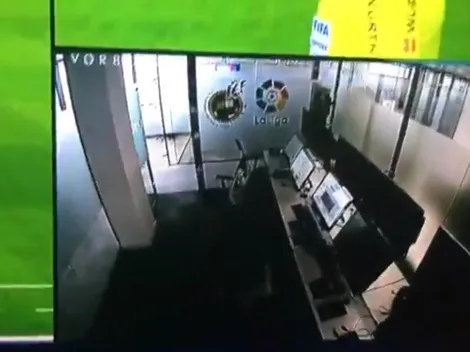 Insólito: enfocaron el VAR en Valladolid vs. Real Madrid y no había nadie