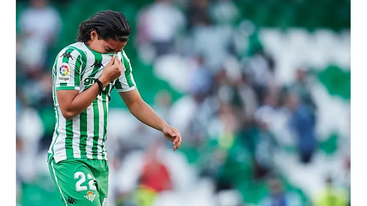 Lainez no la está pasando bien en el Betis.