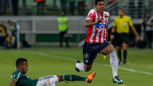 Junior vs Palmeiras por la Copa Libertadores.