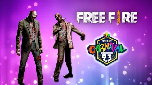 Los zombies vuelven a Free Fire para aterrorizar el Carnaval