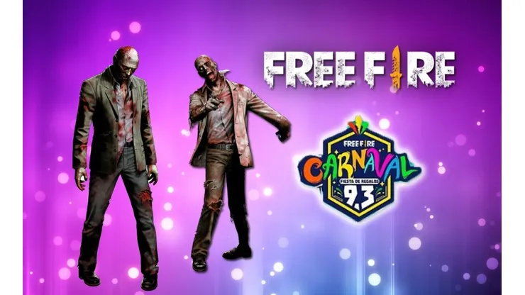 Los zombies vuelven a Free Fire para aterrorizar el Carnaval