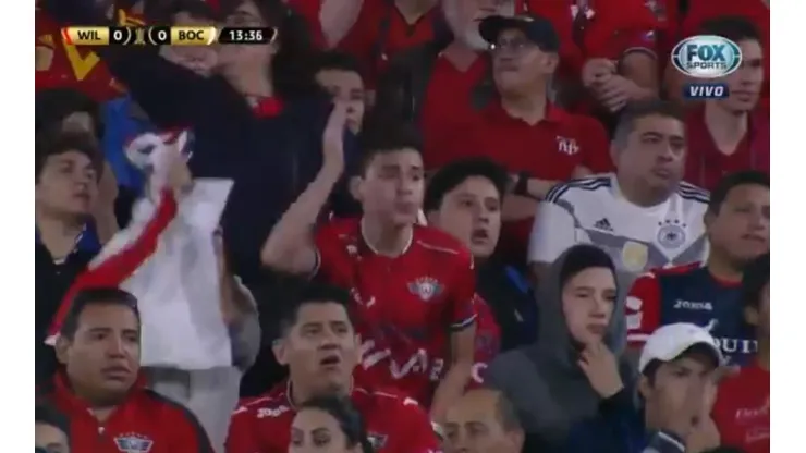 Los hinchas de Jorge Wilstermann no tuvieron piedad.