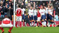 Todo muy Arsenal: Aubameyang erró un penal en el 90' y Tottenham le empató el derby