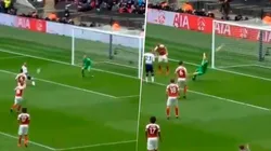 Gran reacción de Leno.