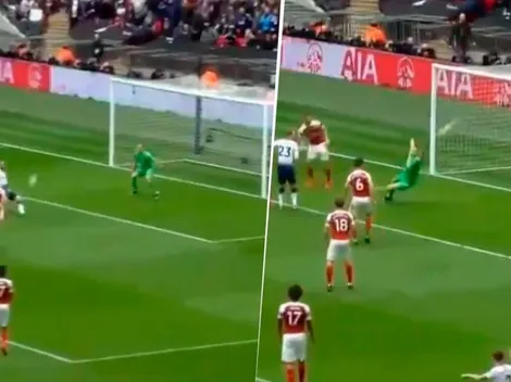 Leno demostró que es puro reflejo con una doble atajada memorable ante Tottenham