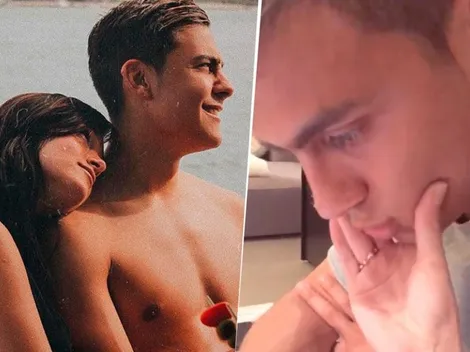 Oriana Sabatini estaba aburrida y se puso a jugar con los cachetes de Dybala