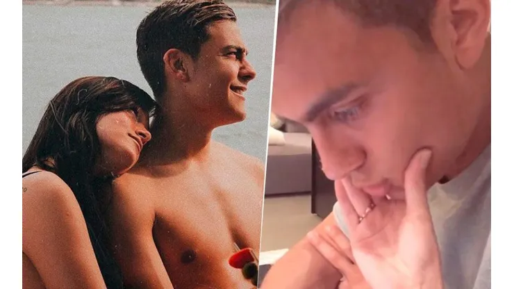 Oriana juega con Dybala.