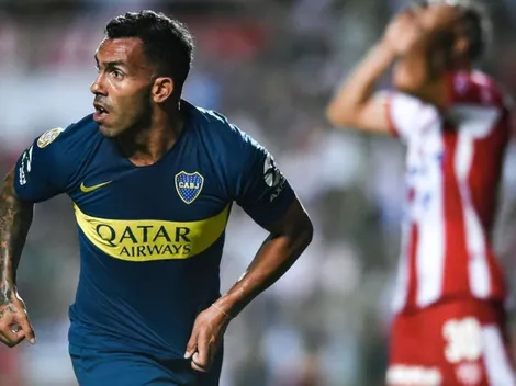 No estuvo Benedetto, pero el encargado del festejo más popular de Boca fue Tevez