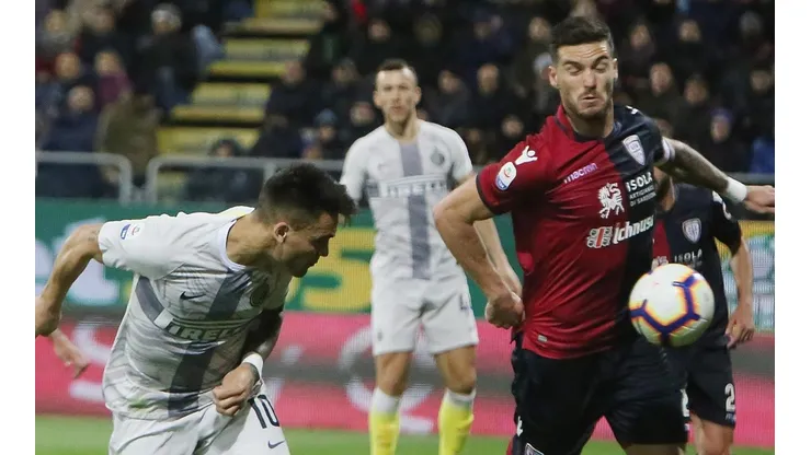 Lautaro Martínez marcó el único gol de Inter.