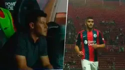 Almirón sacó a Blandi y la gente estalló.