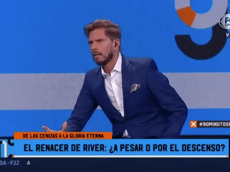 Vignolo: "Nunca escuché a Riquelme chicanear a River por lo de la B"