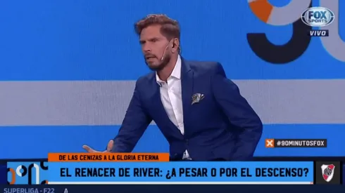 Foto de Sebastián Vignolo, periodista de Fox Sports.