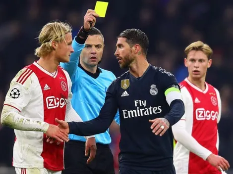 Oficial: a Ramos le costará muy caro haberse hecho amonestar ante el Ajax