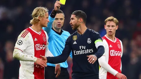 Ramos y una amarilla que le costará cara.