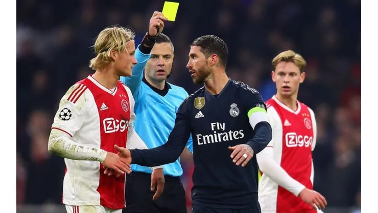Ramos y una amarilla que le costará cara.