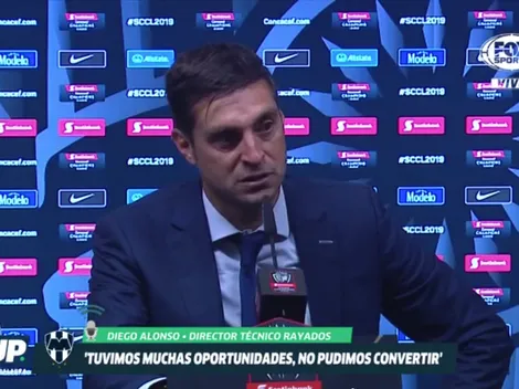 La autocrítica de Diego Alonso tras el duro partido de Rayados ante Alianza