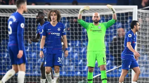 Con Willy en el arco, los Blues vencieron a los Spurs en Stamford Bridge.
