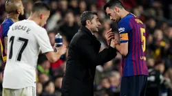 Real Madrid recibe al Barcelona para definir al finalista de la Copa del Rey.