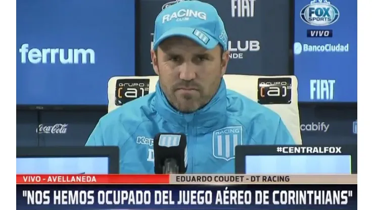Basta para mí, basta para todos: le preguntaron por Centurión y Coudet puso un punto final