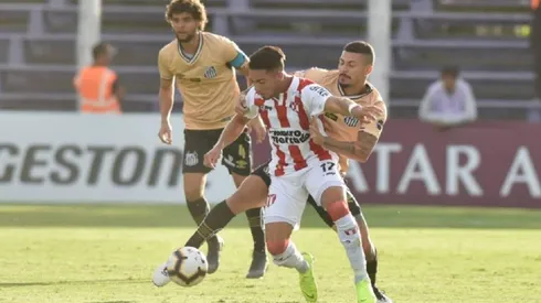 Santos vs River Plate por la Copa Sudamericana.