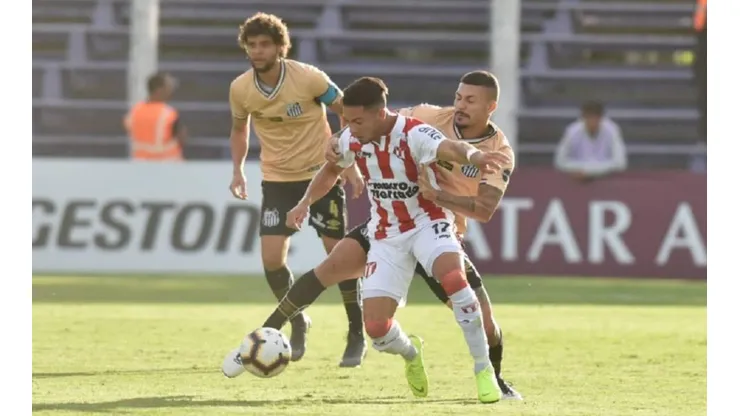 Santos vs River Plate por la Copa Sudamericana.