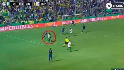 Penal de Marcone sobre Domingo Blanco.