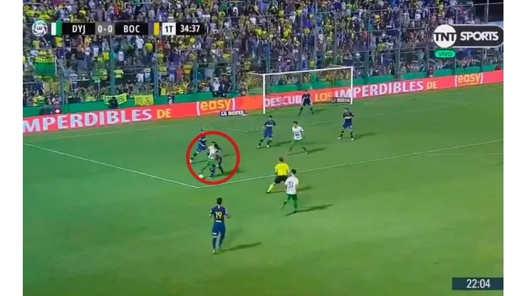 Penal de Marcone sobre Domingo Blanco.