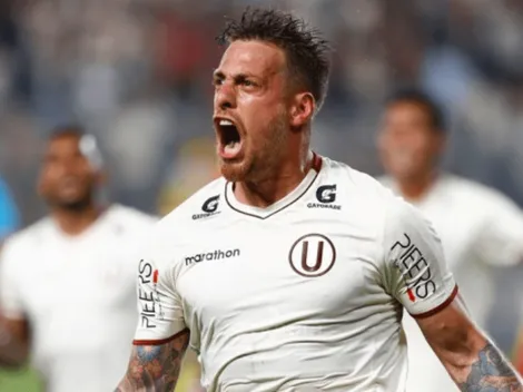 Germán Denis la clave del gol en la U