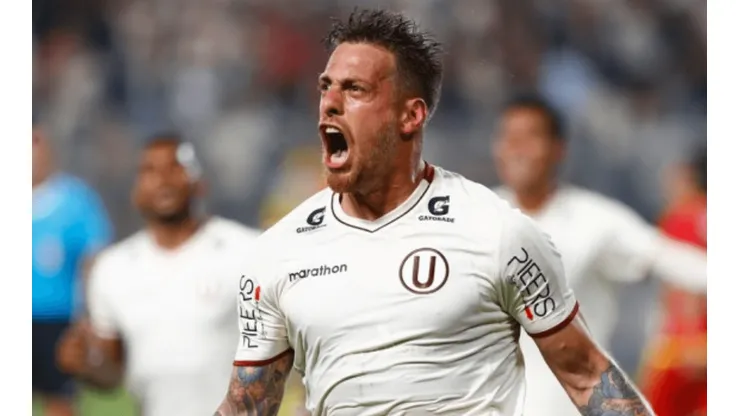 Germán Denis la clave del gol en la U