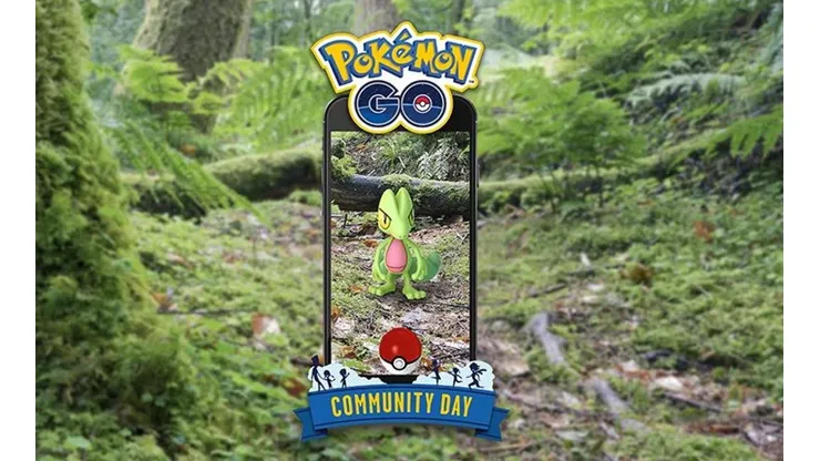 Pokémon GO tendrá a Treecko como destacado del Día de la Comunidad de Marzo