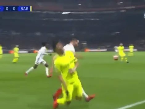 Para ponerle volumen: el exagerado grito de Luis Suárez ante Lyon