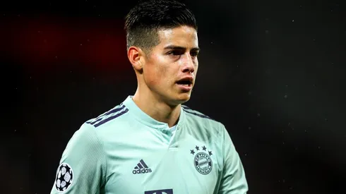 ¿OTRA VEZ DE BLANCO? James Rodríguez podría regresar al Real Madrid (Foto: Getty).
