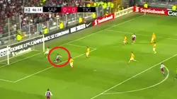 Rubilio erró un gol increíble abajo del arco