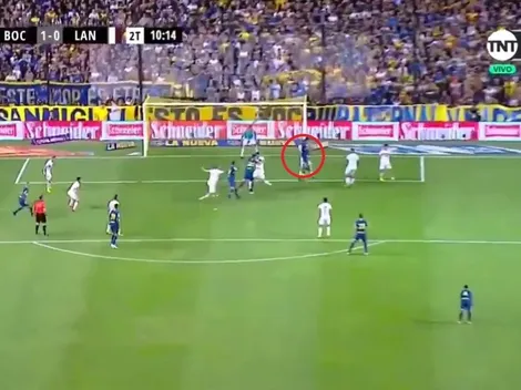 Boca no podía por abajo ante Lanús, pero Más metió la cabeza y el primero