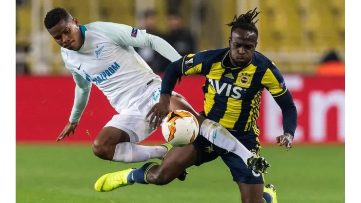 Wilmar Barrios ante Fenerbahce.